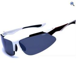 Sinner Indus Sunglasses (White/PC Smoke) - Colour: White-Silver